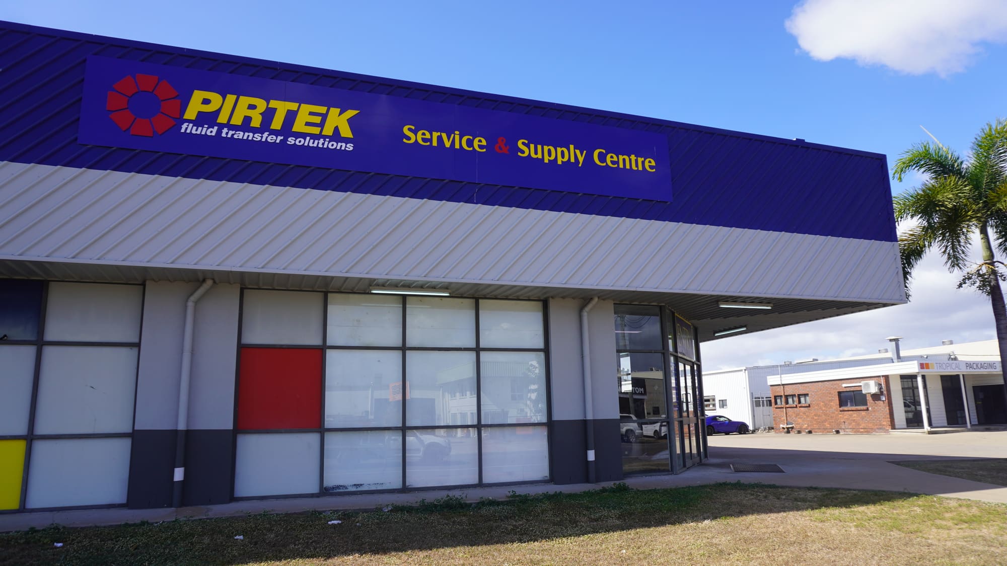 Pirtek Townsville Service & Supply Centre shopfront in Garbutt