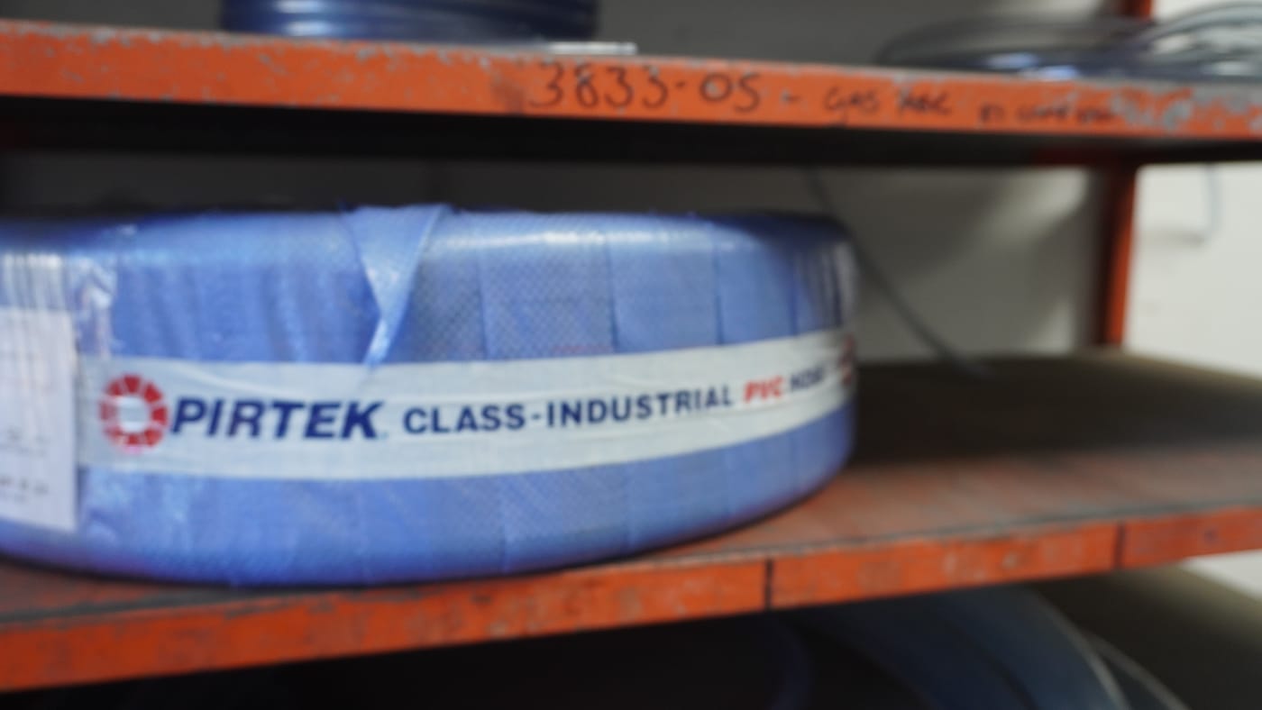 Pirtek industrial PVC hose in stock at Pirtek Townsville